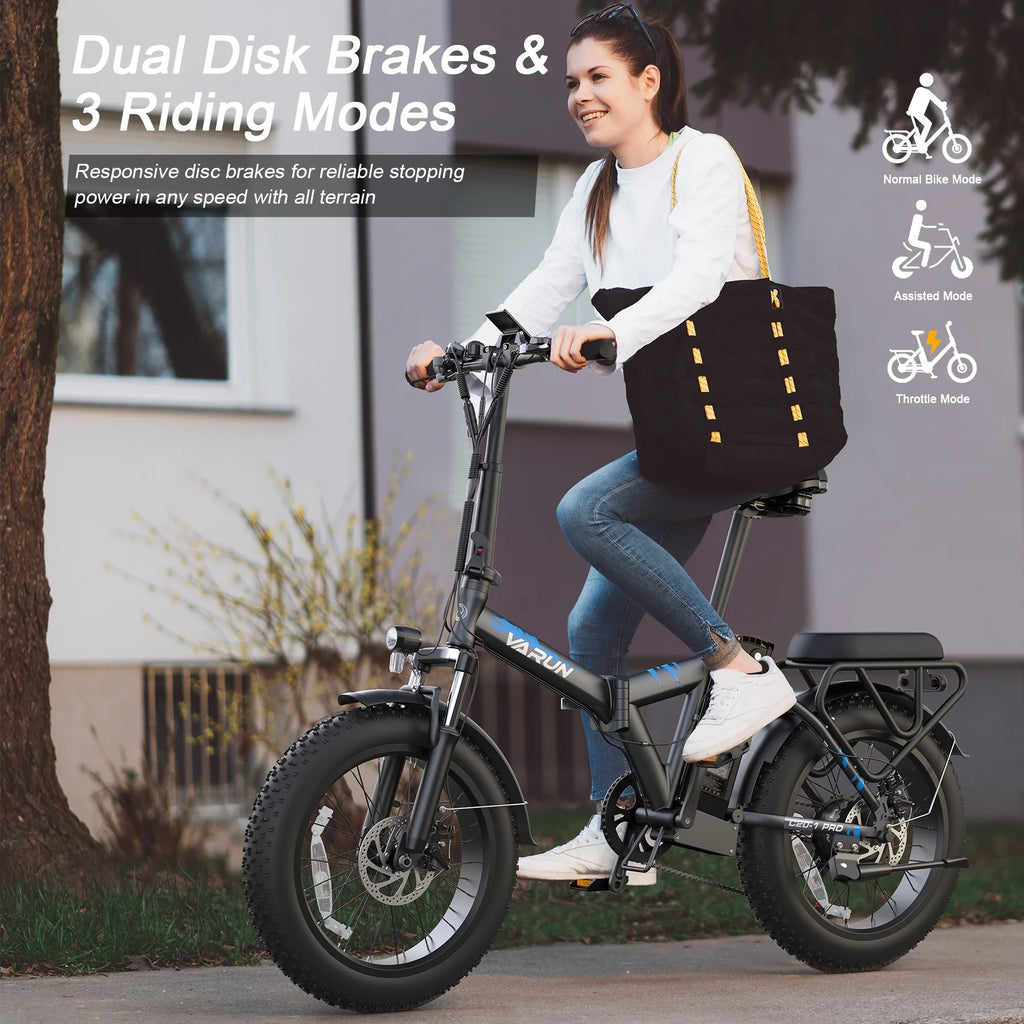 Folding Electric Bike with 48V 13Ah Battery F15416