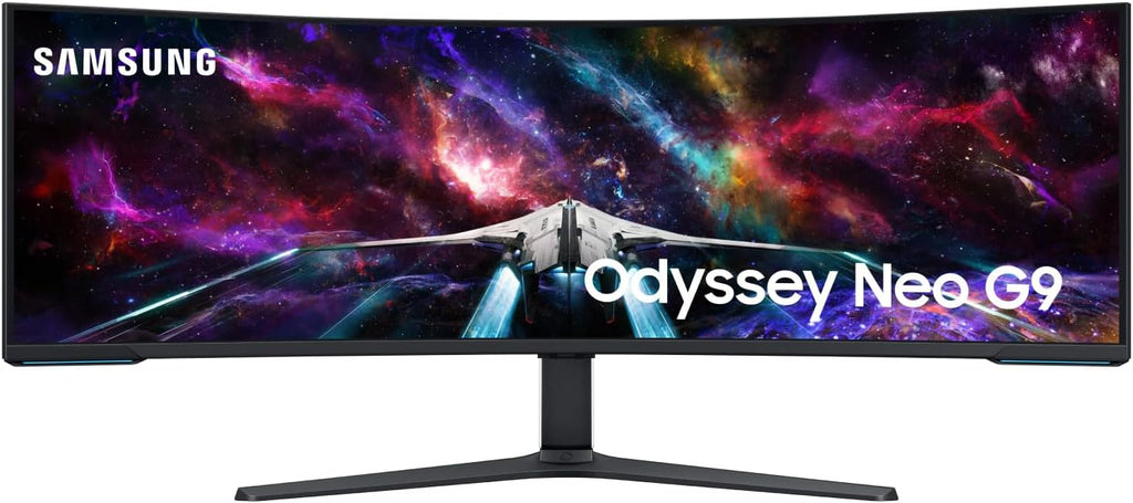 57" Dual 4K UHD 1000R Curved Gaming Monitor, 240Hz, 1ms, Quantum Mini-LED, DisplayHDR 1000 M8090