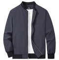 Men's Bomber Jacket Lightweight Full Zip Windbreaker L280543