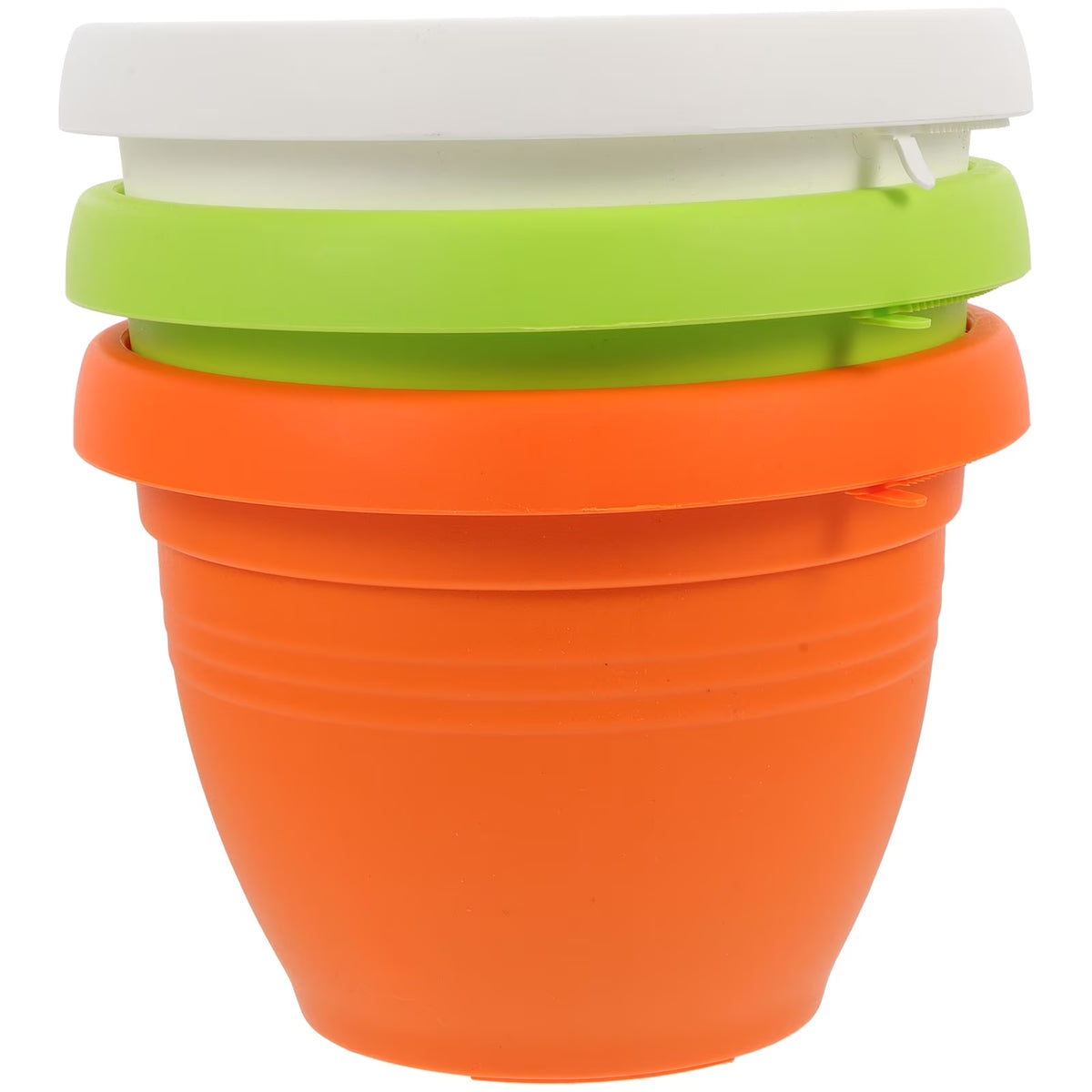 3 Pcs Drain Pipe Pot Flower Pots Hanging Basket Y3658