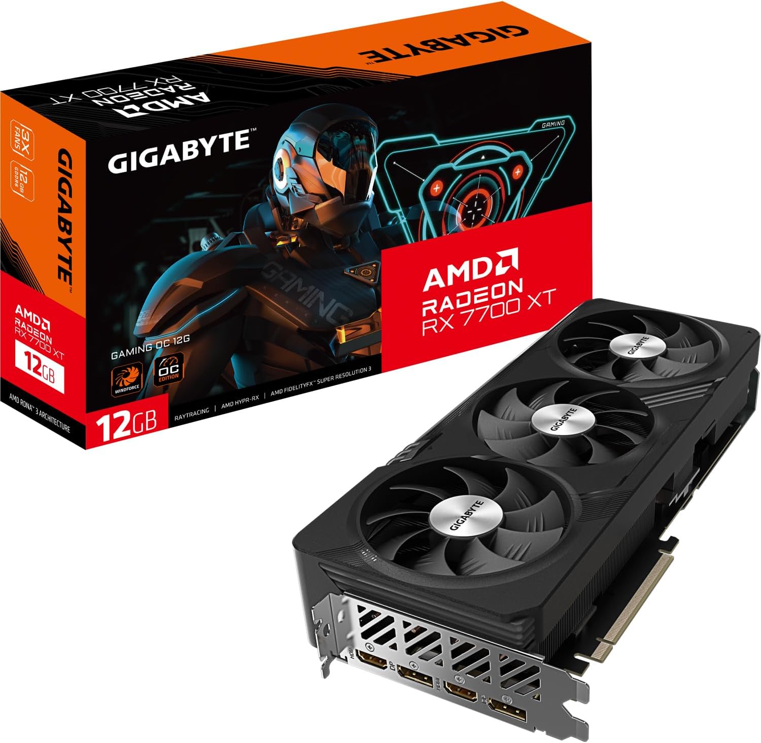 Radeon RX 7700 XT 12GB Graphics Card N605