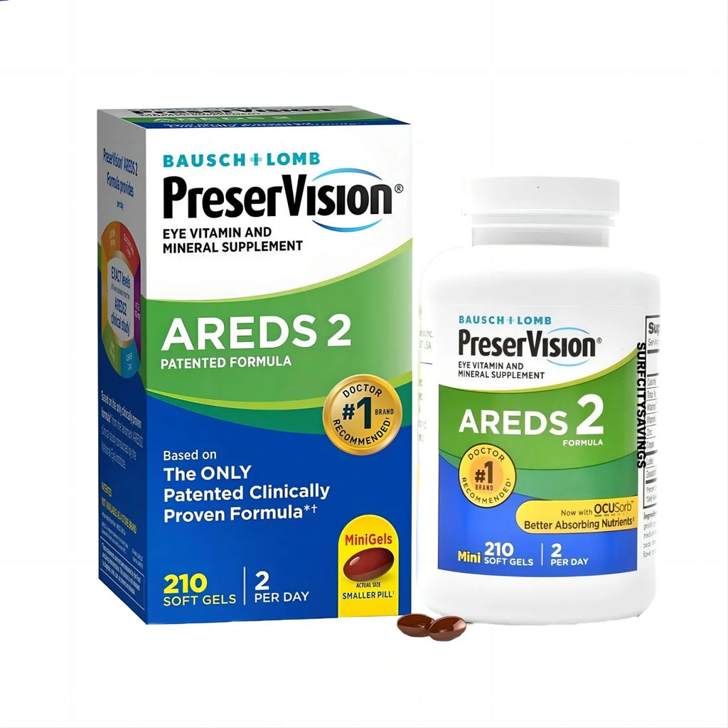 210 Softgels Eye Mineral Supplement C63063