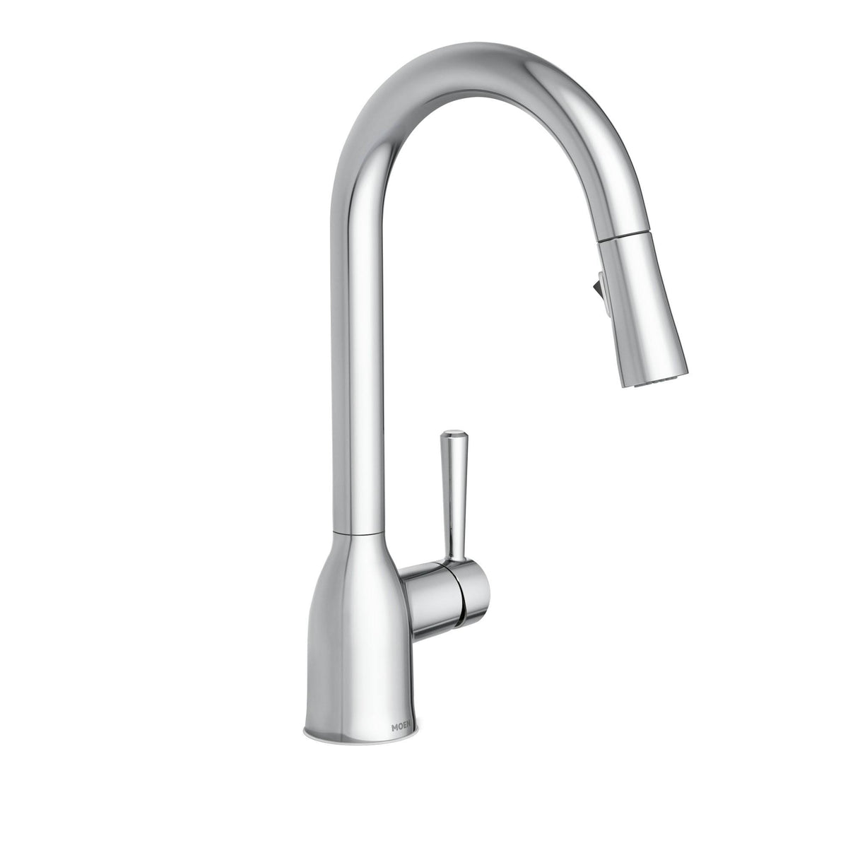 Adler Pull Down Single Handle Kitchen Faucet with Power Clean Finish: Spot Resist Stainless S429