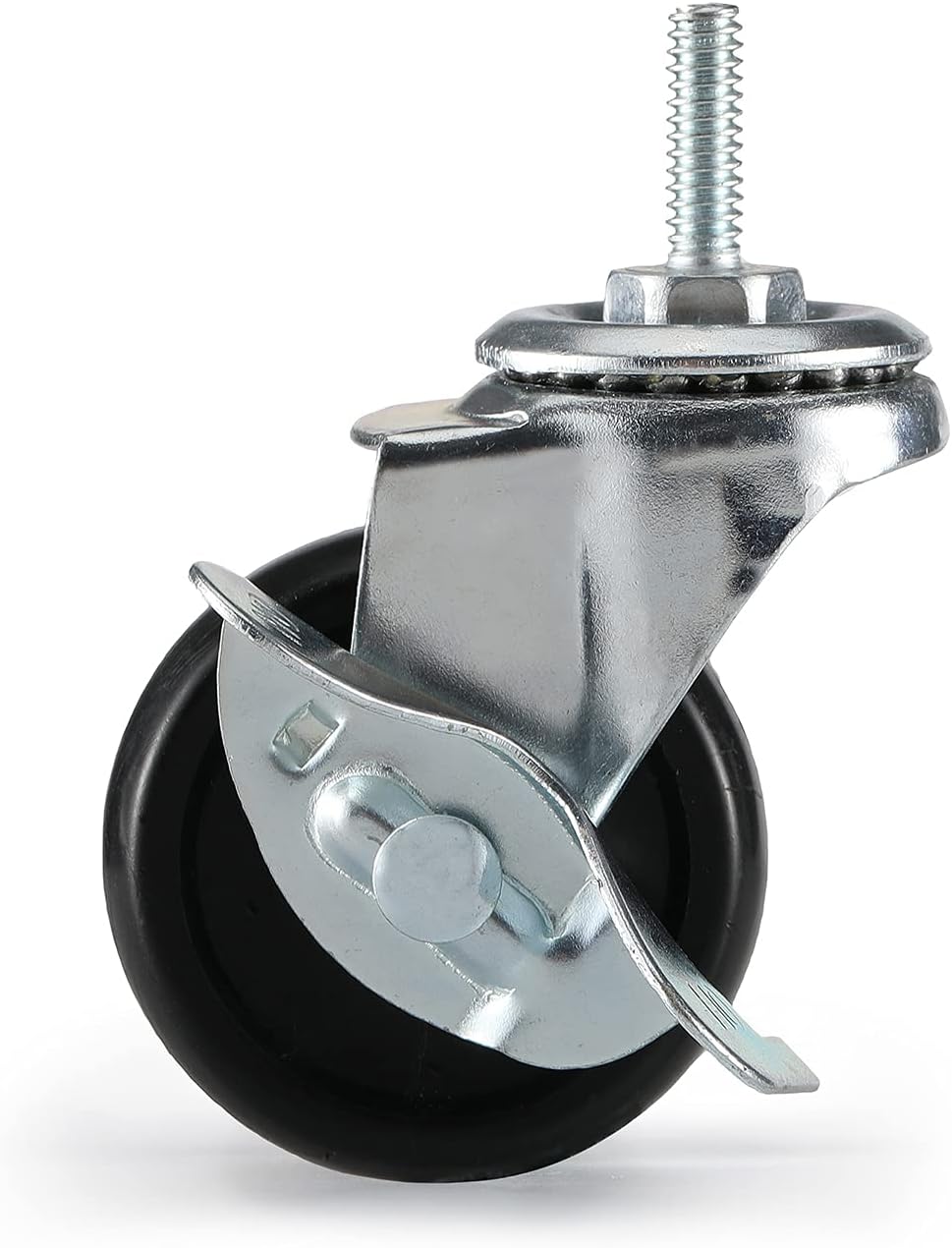 Set of 4 Black Heavy Duty Caster Roller Wheels W66063