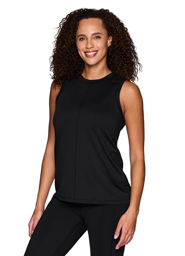 Micro Mesh Workout Tank, Quick Drying Crewneck Sleeveless Gym Shirt G984