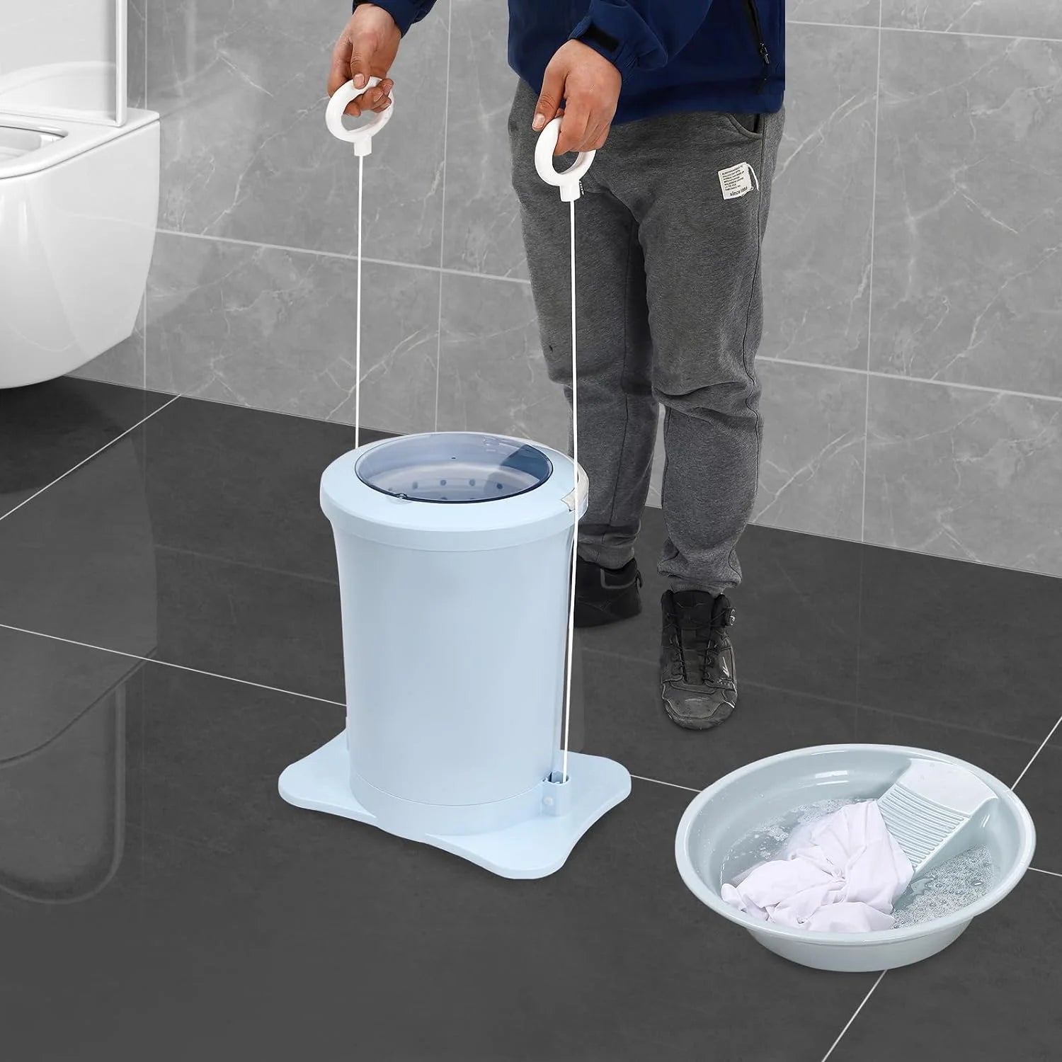 12L Manual Spin Dryer with Drain Hose I6391