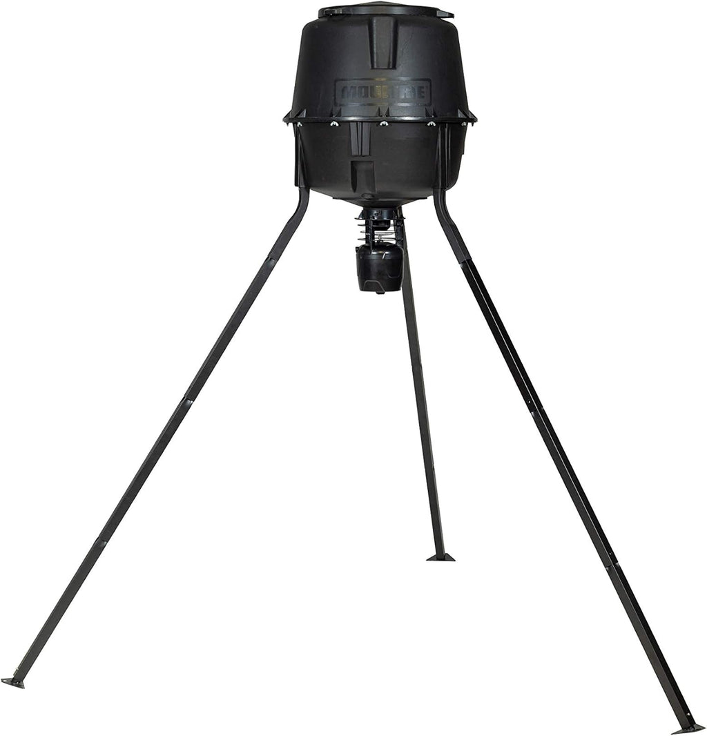 30 Gallon Molded Plastic Deer Feeder Tripod M5134