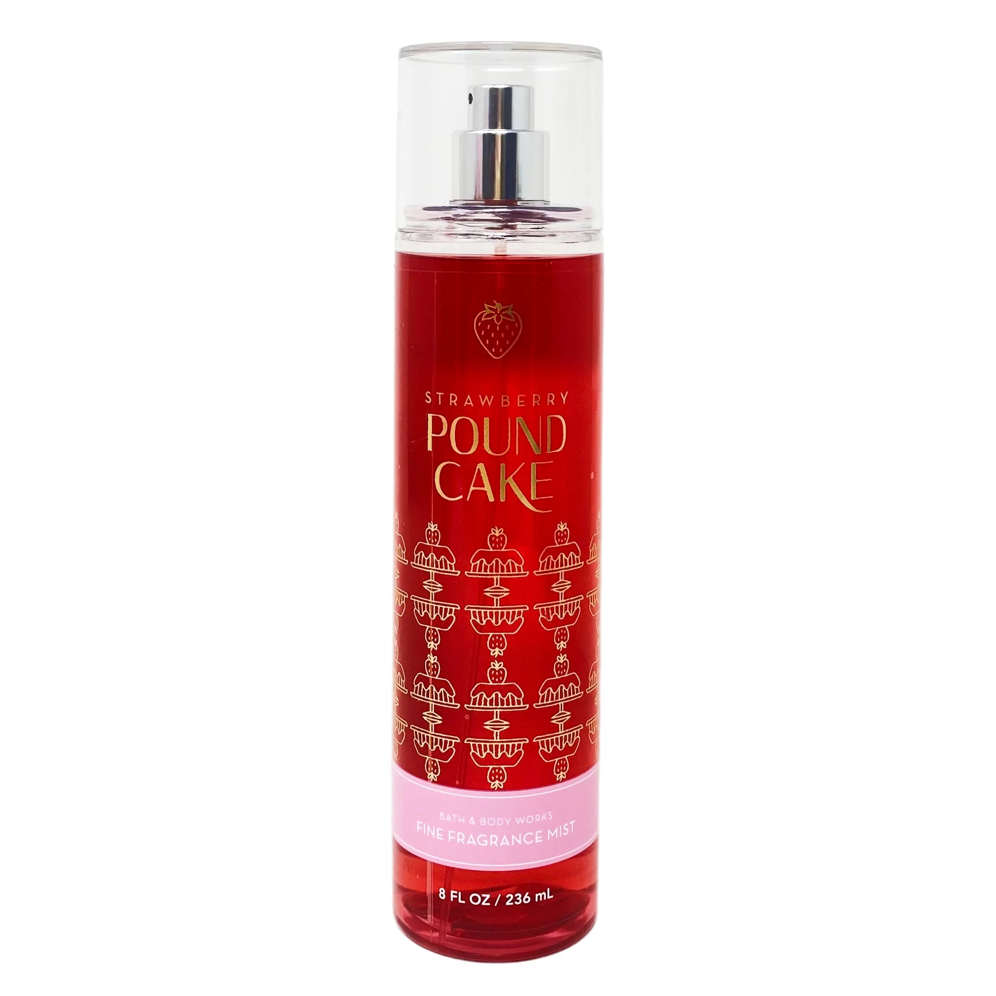 Strawberry Pound Cake 2 Piece Gift Set Fragrance Mist and Body Cream C992545