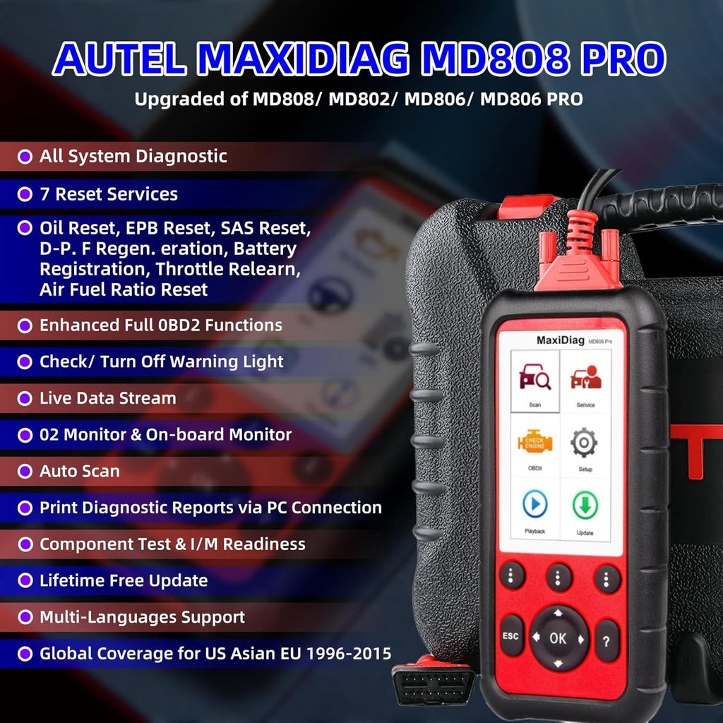 OBD2 Scanner Diagnostic Scan Tool G5118