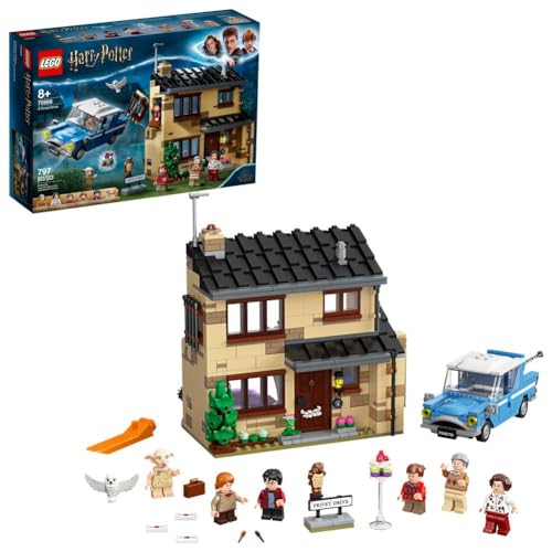 Harry Potter House and Flying Car Toy with Minifigures L10420