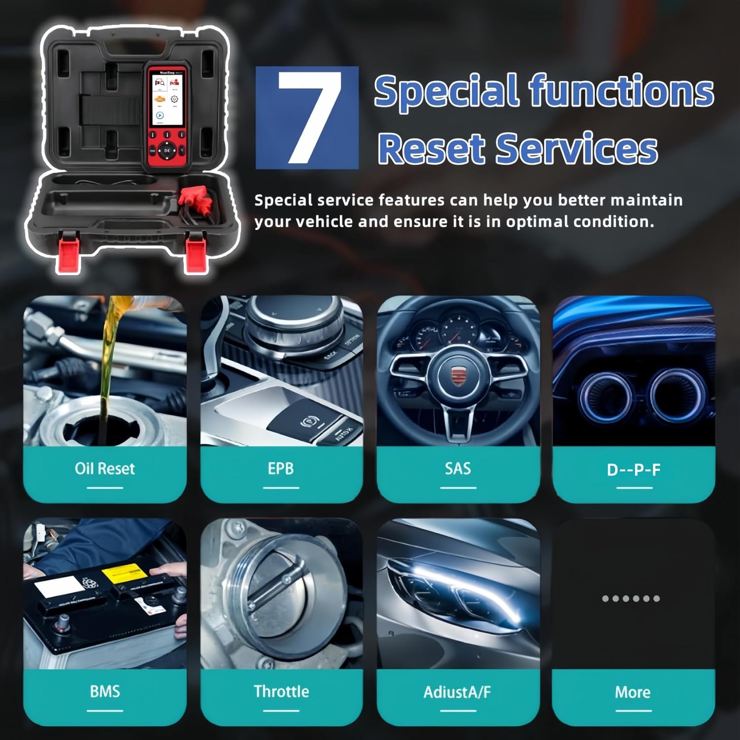 OBD2 Scanner Diagnostic Scan Tool G5118