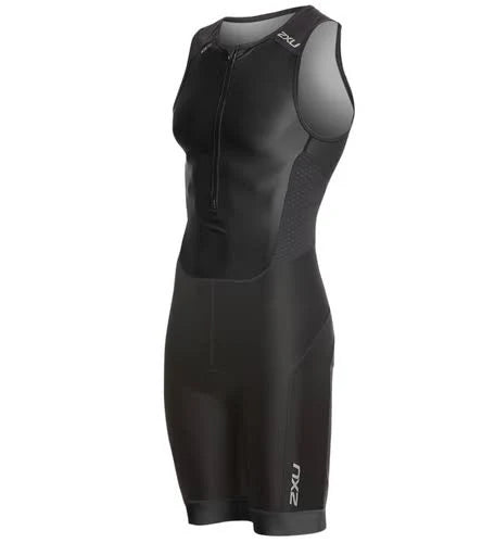 Black Front Zip Trisuit M7705