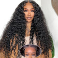 28 Inch Deep Wave Lace Front Human Hair Wig U2543