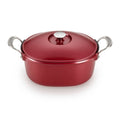 Red 6.3Qt Cast Aluminum Pot A15746