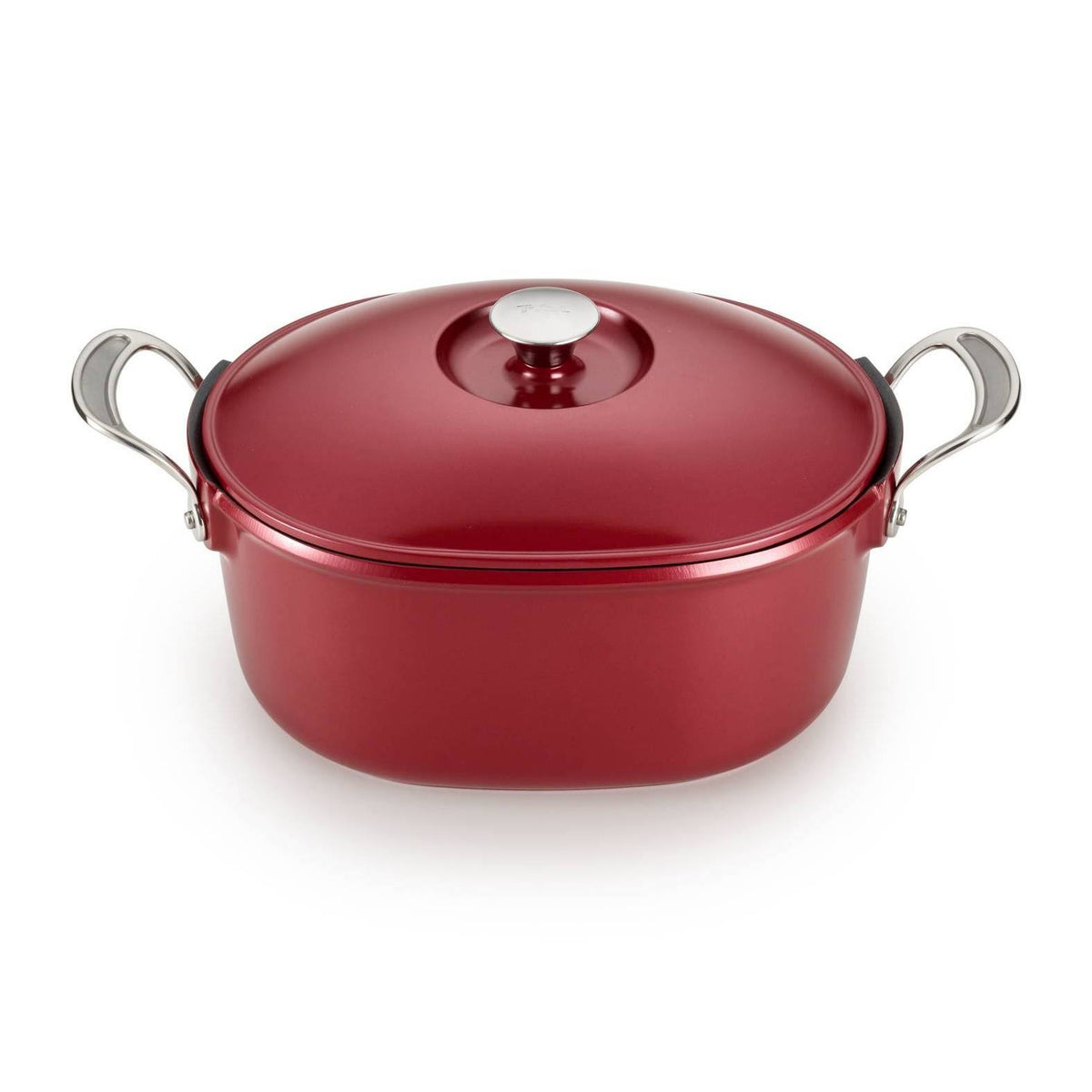 Red 6.3Qt Cast Aluminum Pot A15746