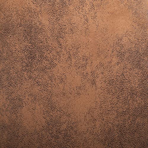 Brown Faux Suede Leather Dining Chairs 4 pcs K858