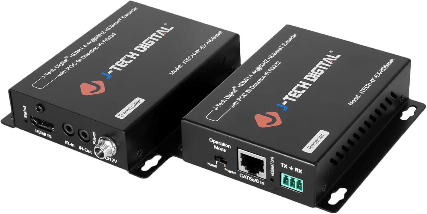 4K Ultra HD HDMI Extender Over Cat5e/6 Ethernet up to 230ft (1080P) 130ft (4K) T56861