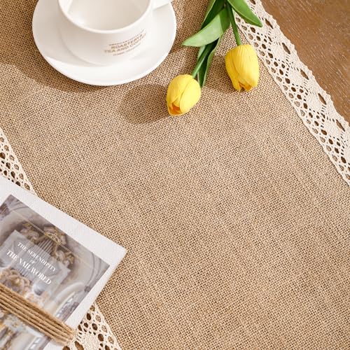Natural Jute Braided Table Runner 13x120 inch D75034