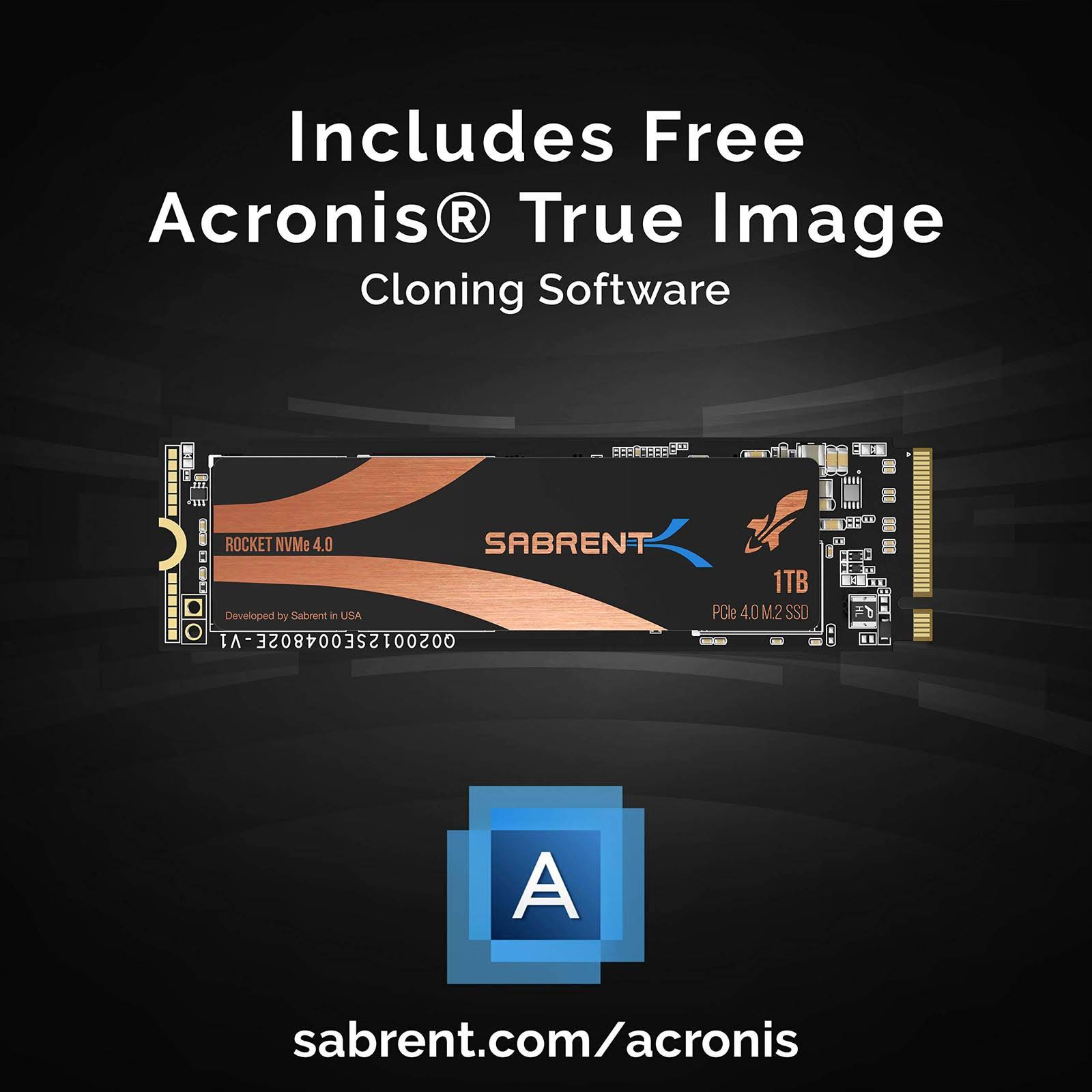 1TB NVMe 4.0 PCIe M.2 Internal Solid State Drive B3463