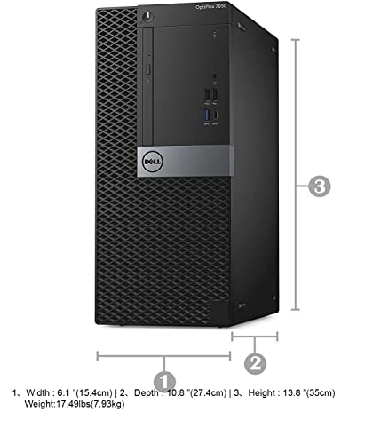 Dell Desktop Intel i7-7700 32GB DDR4 1TB NVMe SSD + 2TB HDD Win10 Pro K4170