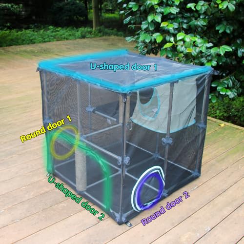 Catio Outdoor Cat Enclosure, Mega Kit W879