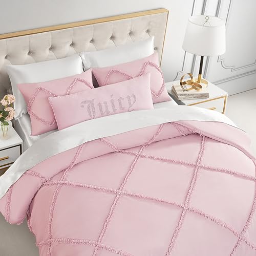 White 3-Piece Reversible Comforter Set X5774
