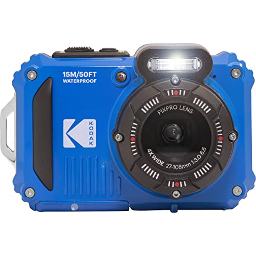 Blue Digital Camera with 32GB microSDHC Card L742093