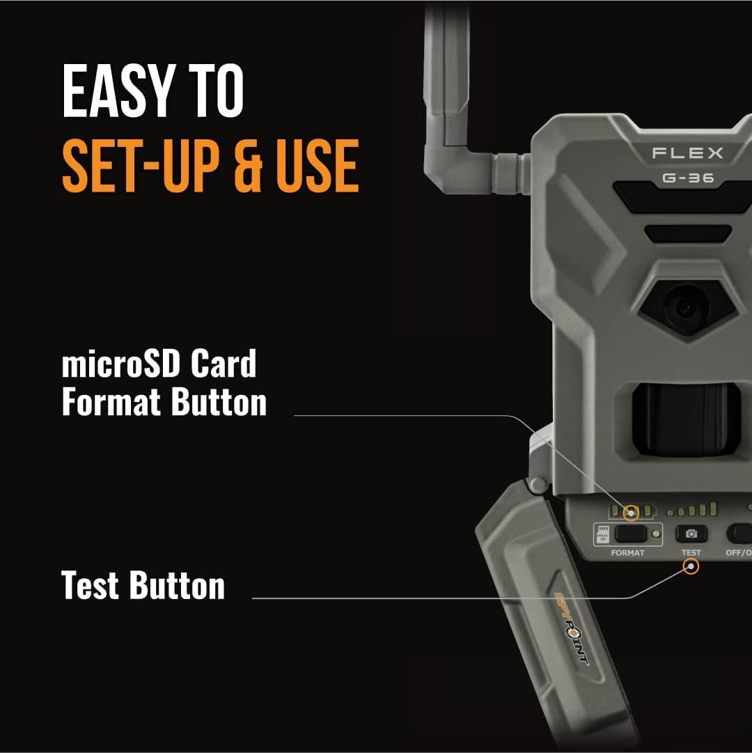Twin Pack Cellular Trail Camera with 36MP Photos and 1080p Videos Y85146