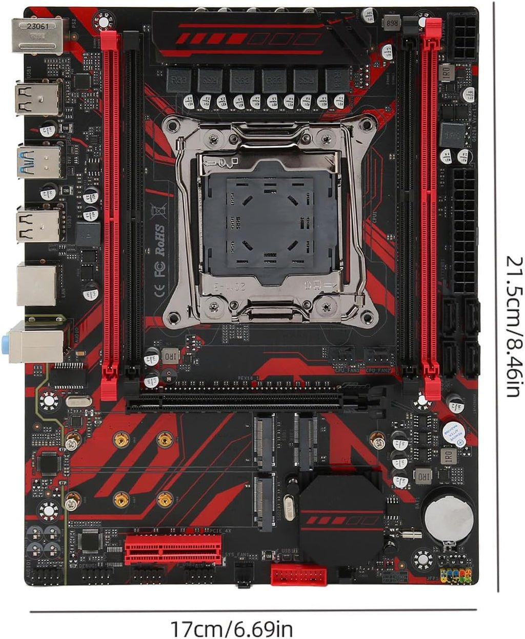Micro ATX Motherboard with Dual M.2 Slots C518294