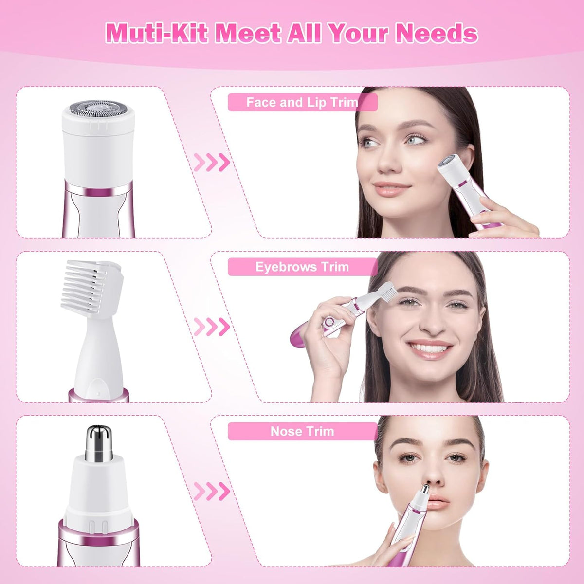 4 in 1 Electric Razor for Women F468083