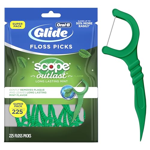 Mint Dental Floss Picks, 225 Picks (Pack of 2) X165