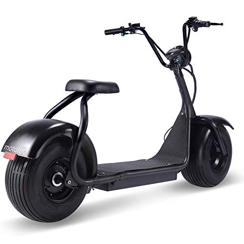Black 60V 18Ah 2000W Lithium Electric Scooter J516