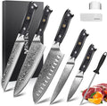 5PCS Damascus Chef Knife Set Z1401