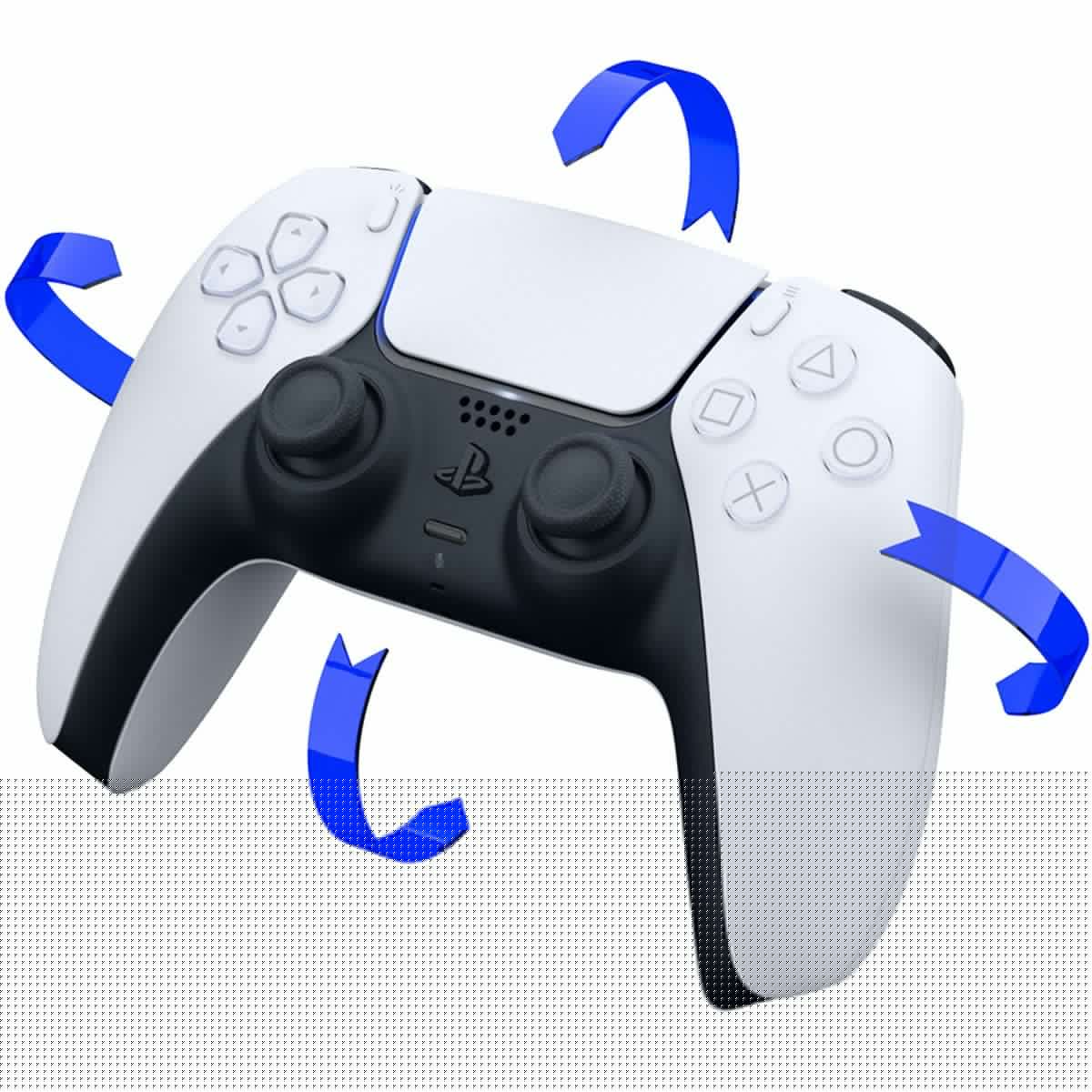 White 2TB SSD PlayStation 5 Gaming Console with Two Controllers J785