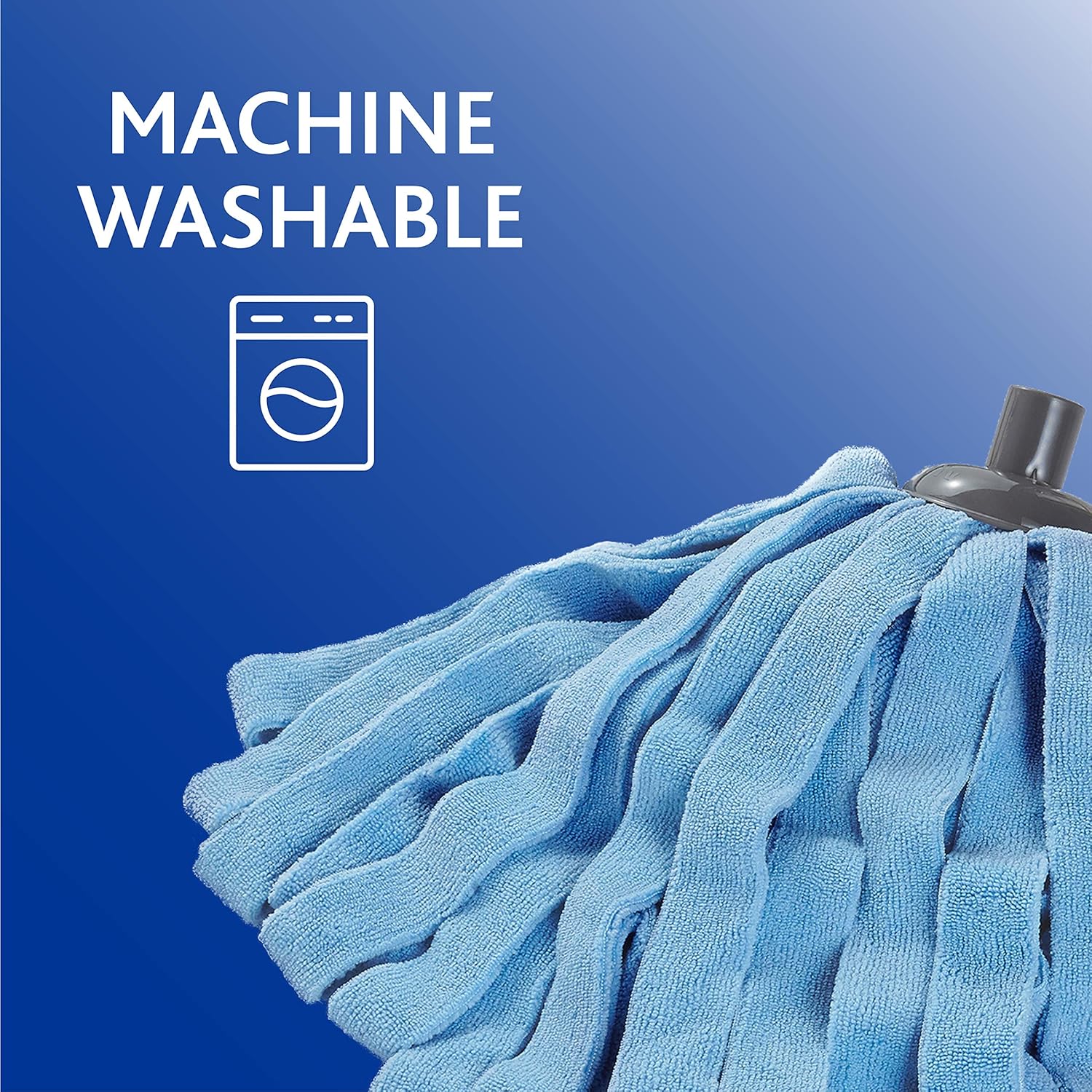 Microfiber Cloth Mop Refill, Blue (Pack of 2) N220