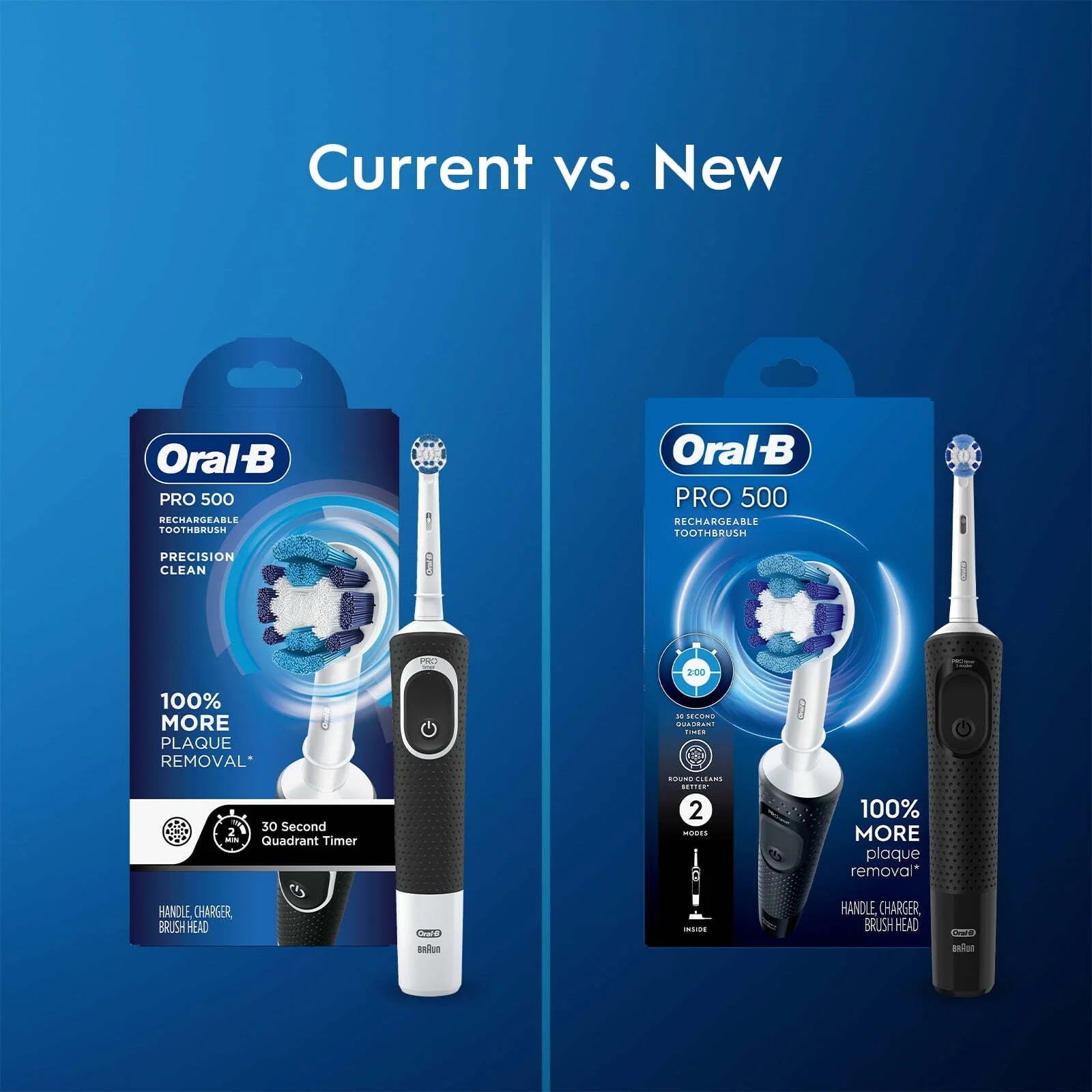 Black Rechargeable Electric Toothbrush Z1832
