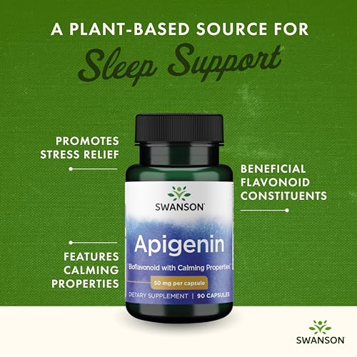50mg Apigenin Supplement Capsules (90 count) A9274