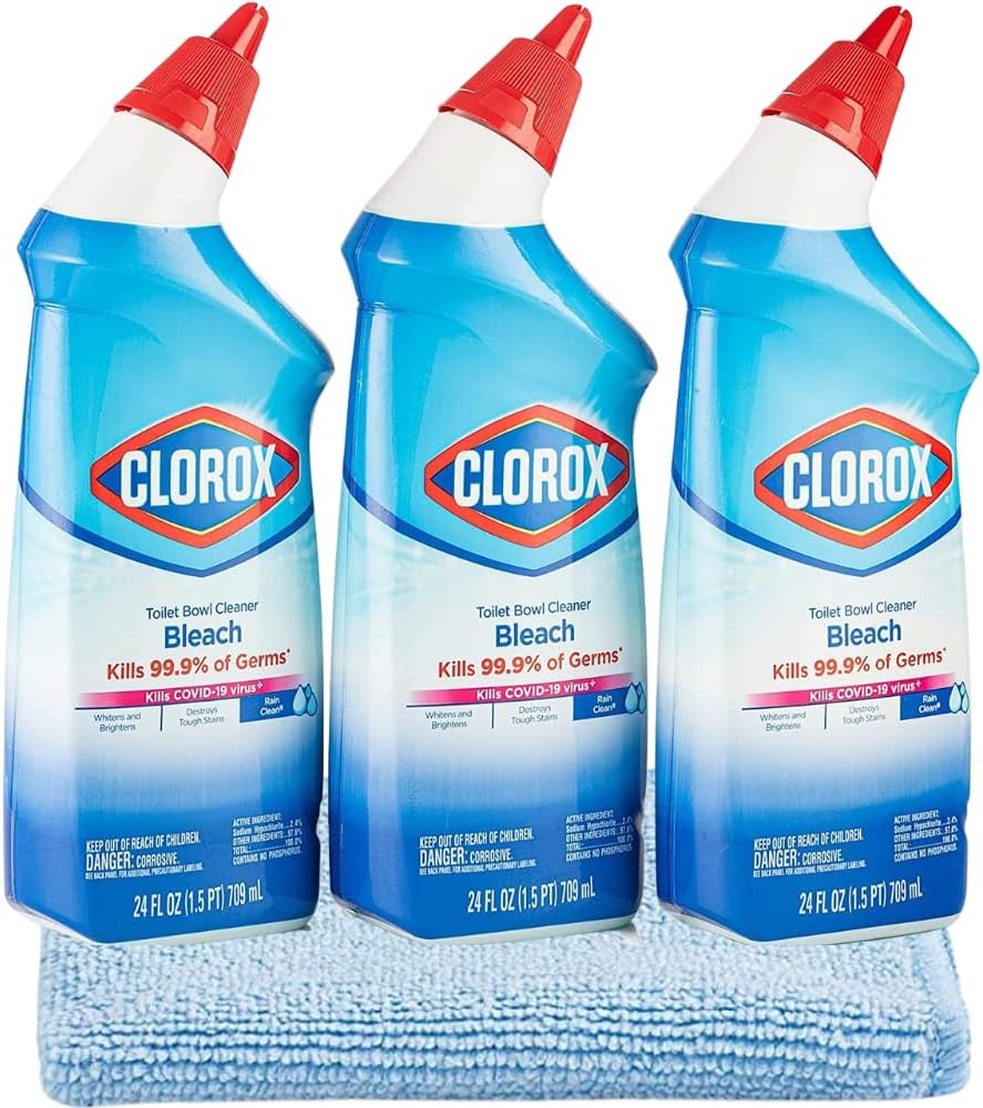 Toilet Bowl Cleaner with Bleach 24 oz I321