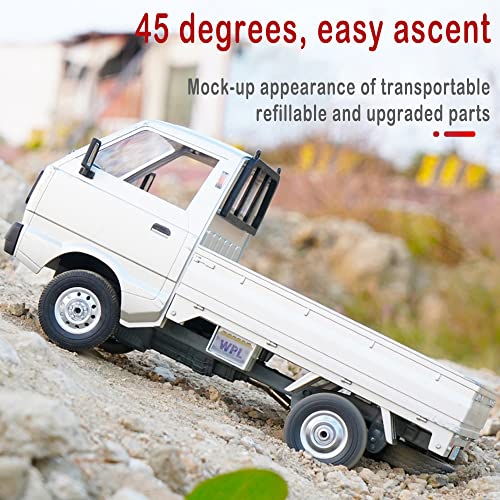 RC Car 1/10 2.4Ghz Off Road Drift Pickup Truck Crawler with Brushed Motor LED Headlights RTR F86251