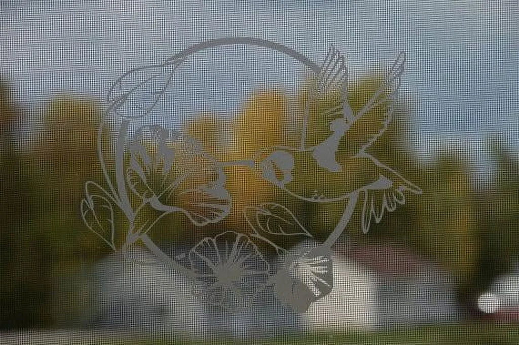 DIY Etched Glass Vinyl Privacy Film U258477