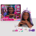 20-Piece Styling Head, Black Hair, Kids Toys V71460