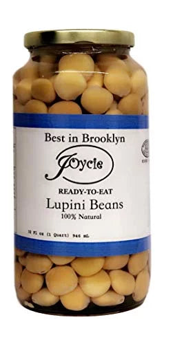 Ready To Eat Lupini Beans 32 OZ Jar Pack of 6 M40071