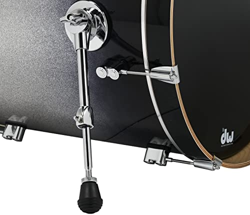 7-Piece Maple Shell Pack with Chrome Hardware Silver to Black Fade Y1061