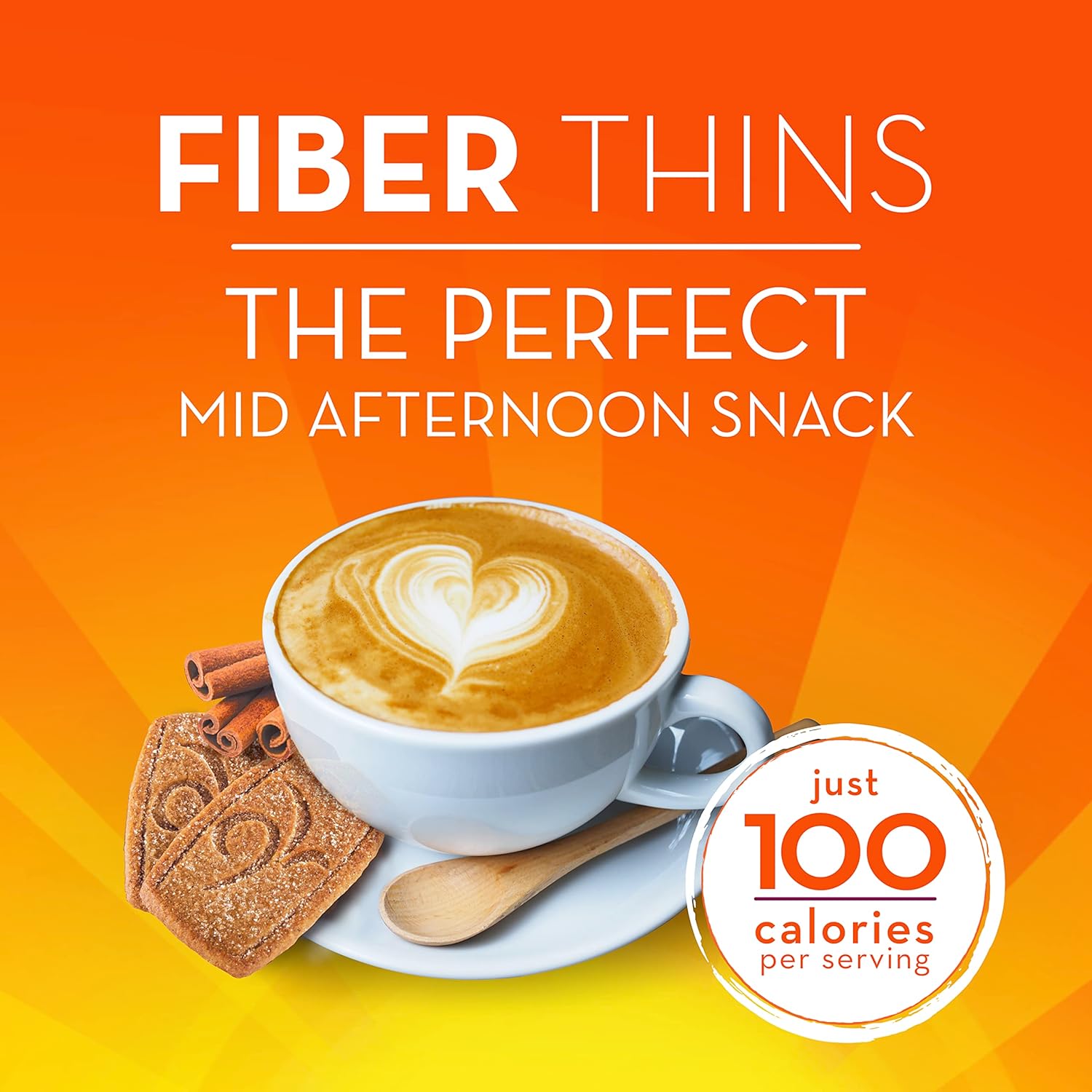 Chocolate Flavor Fiber Thins, 12 Servings D548