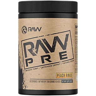 Peach Rings PreWorkout 13.40 Oz. 40 Servings N6933