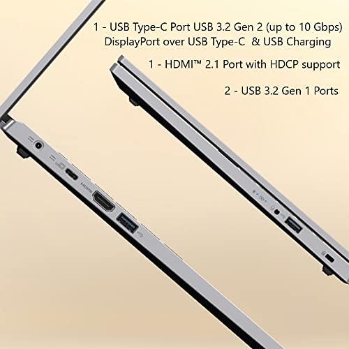 15.6" Full HD IPS Display AMD Ryzen 5 7520U Quad-Core Processor 8GB LPDDR5 256GB NVMe SSD Laptop U7888