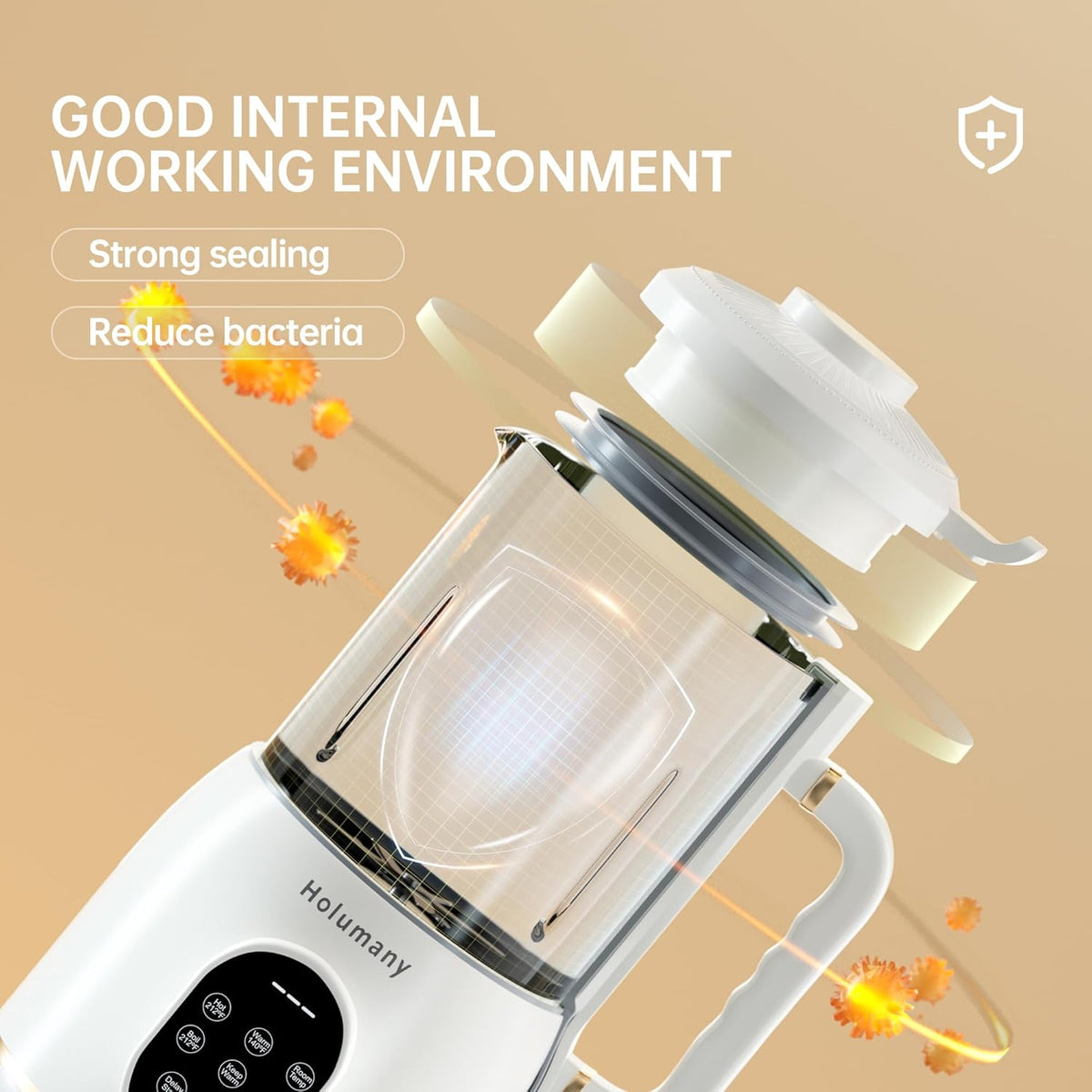 35oz Automatic Soy Milk Maker (White) F251
