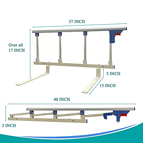 Collapsible Bed Side Grab Rail (37"x14", Only 1) J231