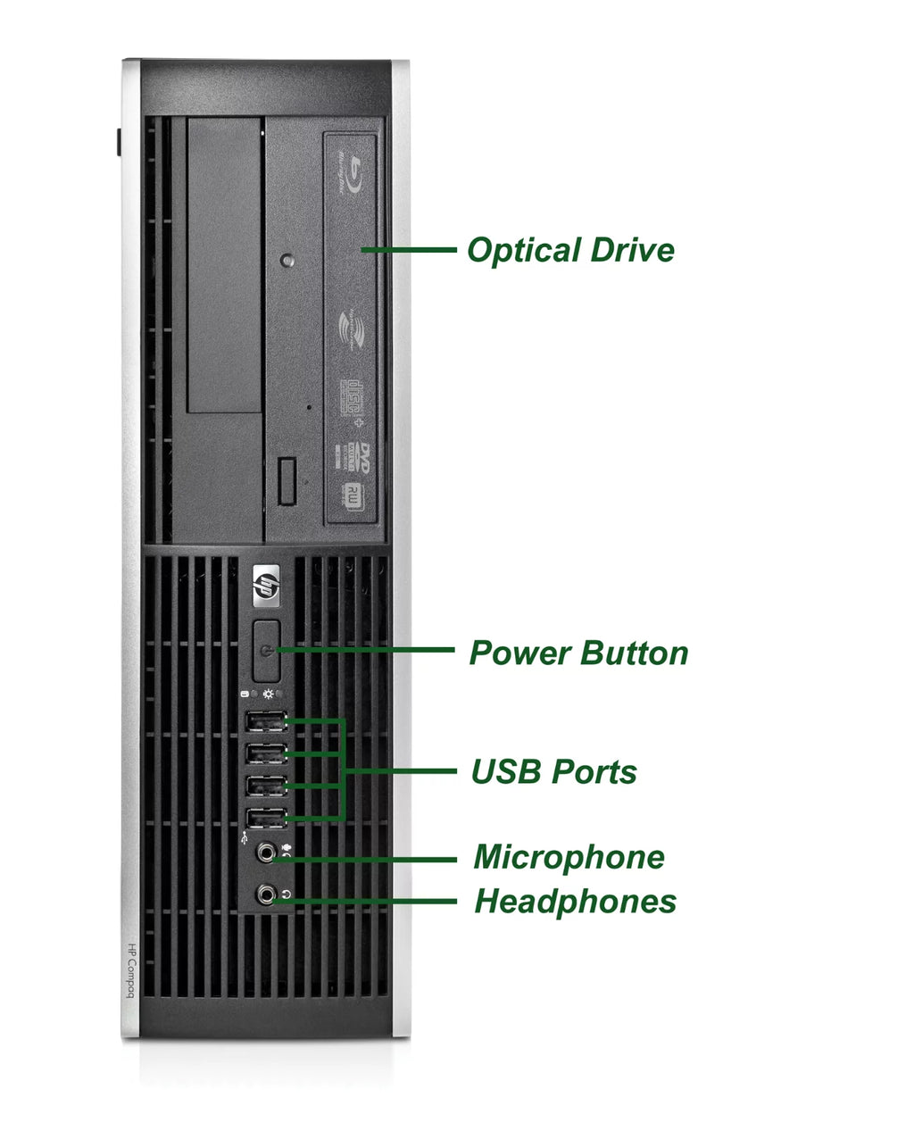 Restored Desktop PC Intel Core i5 16GB Ram 500GB Hard Drive 240GB SSD NVIDIA GeForce GT 1030 DDR5 24 inch LCD WiFi Windows 10 Z9906