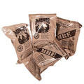 4 Pack MRE Meals Ready to Eat with Heaters E55331